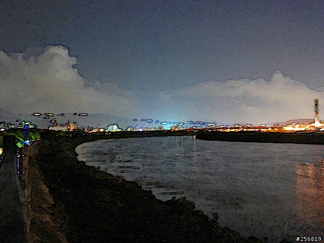 粉紅鳥遊坪林吃美食加河濱夜騎試拍