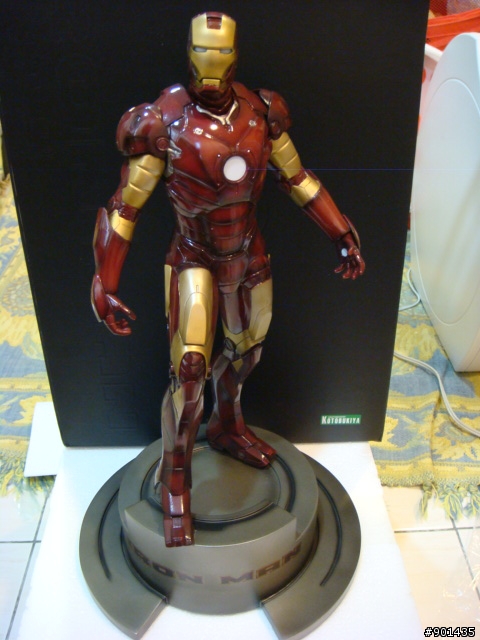 ﹝開箱文﹞鋼鐵人IRON MAN1:6附加發光機能 限定版金屬雕像 KOTOBUKIYA 壽屋出品