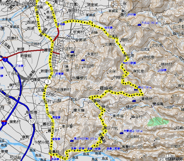 霧峰鄉山林縱騎 象鼻坑-峰谷-南坑-桐林分享