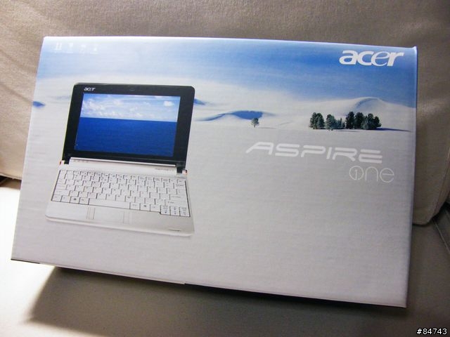[開箱分享]Acer Aspire One (內建3.5G) 小筆電(與台哥大合作的)