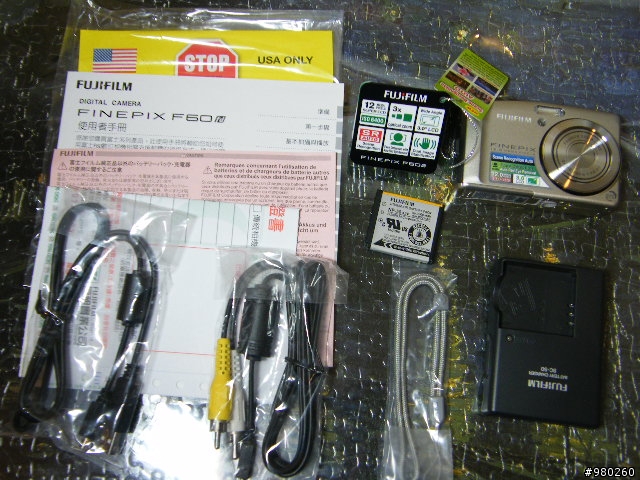 [開箱] Fujifilm 最新款F60 無樂不作 (上)