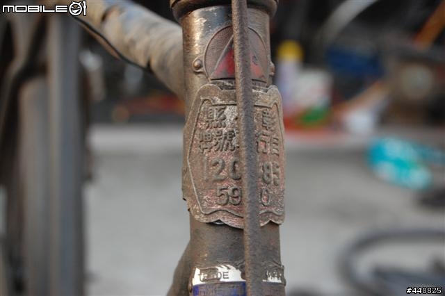 邂逅一台古董腳踏車