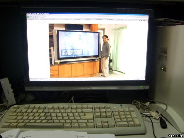 BenQ E2200HD到貨了