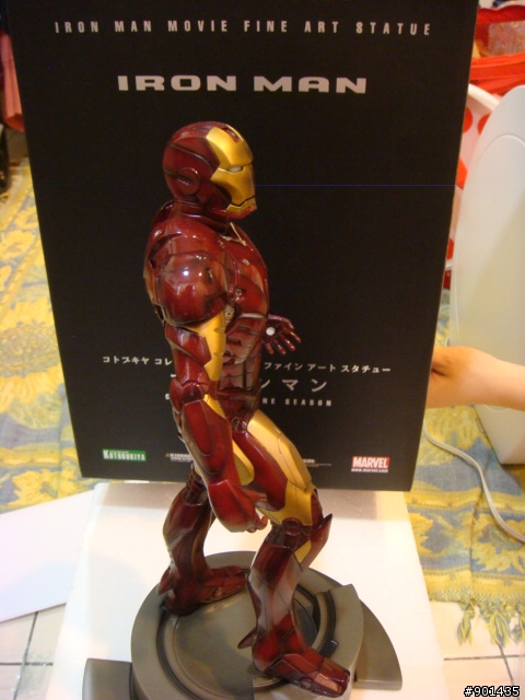 ﹝開箱文﹞鋼鐵人IRON MAN1:6附加發光機能 限定版金屬雕像 KOTOBUKIYA 壽屋出品
