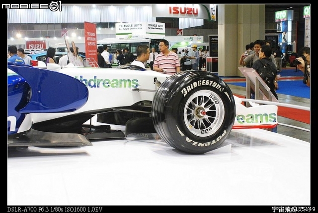 2008年9月26日至9月28日新加坡F1展示車
