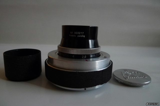 瑞士名鏡-16mm電影機鏡頭 Kern Paillard Yvar 75/2.8.