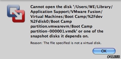 「求救」vmware 無法開啟boot camp