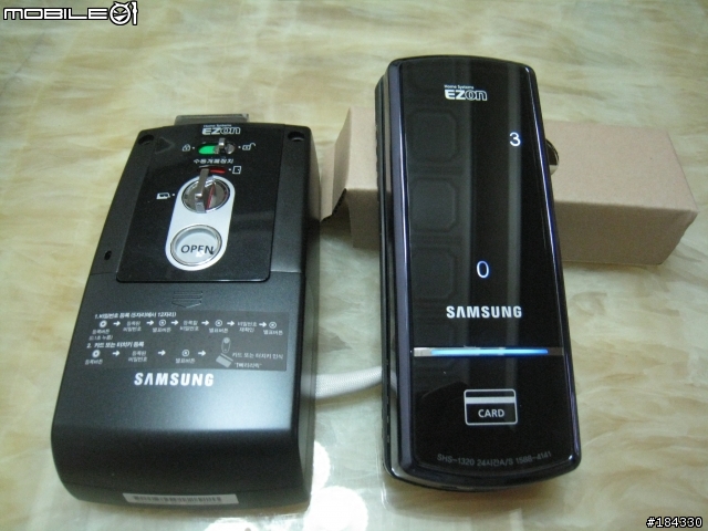<開箱分享> Samsung 熱感應密碼鎖