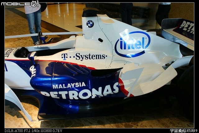 2008年9月26日至9月28日新加坡F1展示車