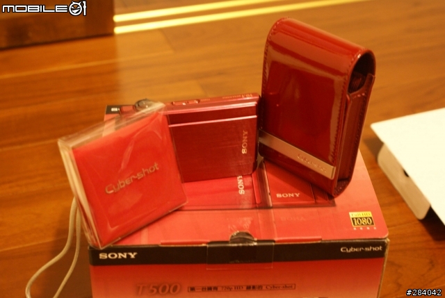 第一篇 開箱文 Sony Cyber-shot T-500