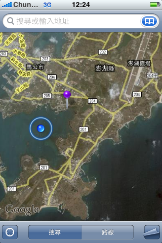 iphone3G的定位