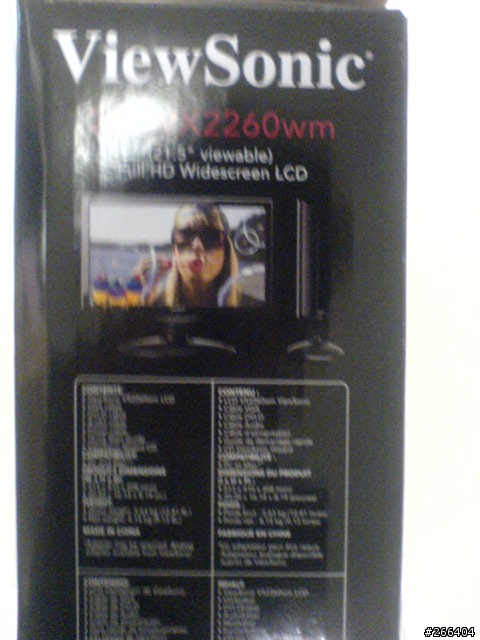 [簡單開箱]ViewSonic優派 VX2260WM