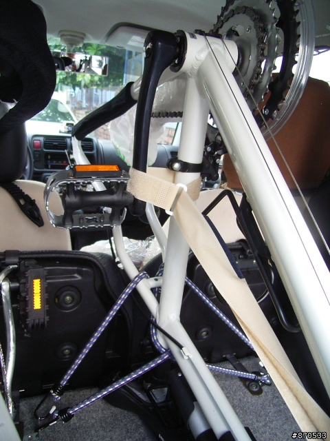 JIMNY專屬量身訂做~惡搞車內放置單車法