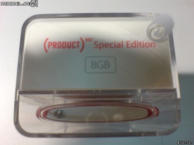 ipod nano 四代(PRODUCT RED)特別版 8G開箱
