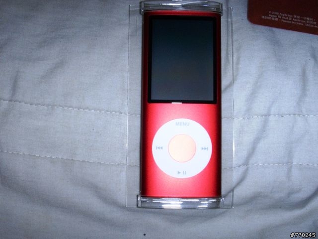 [新入手]10/4 照片更新-iPod nano (product)RED  4th generation