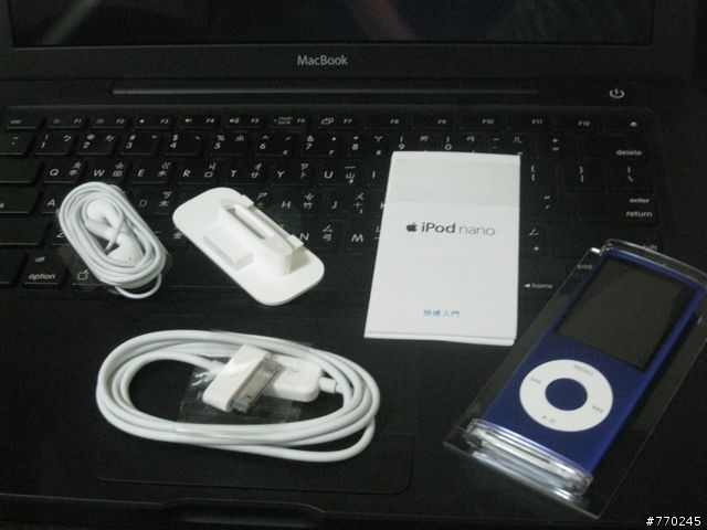 [新入手]iPod nano Purple 4th generation