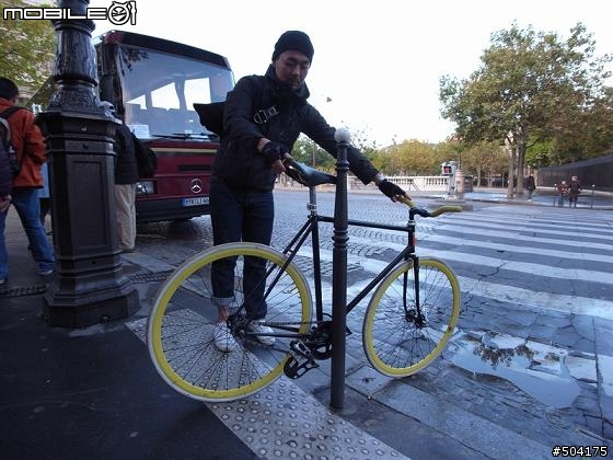 前幾天在巴黎隨拍的fixed gear