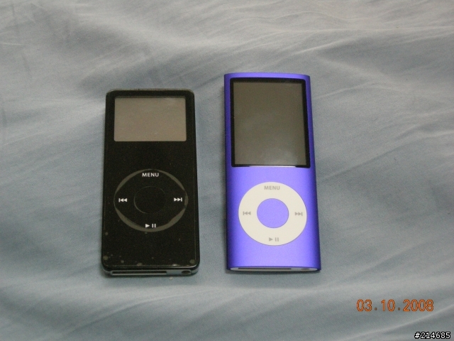 Ipod nano 四代(Purple)16G開箱