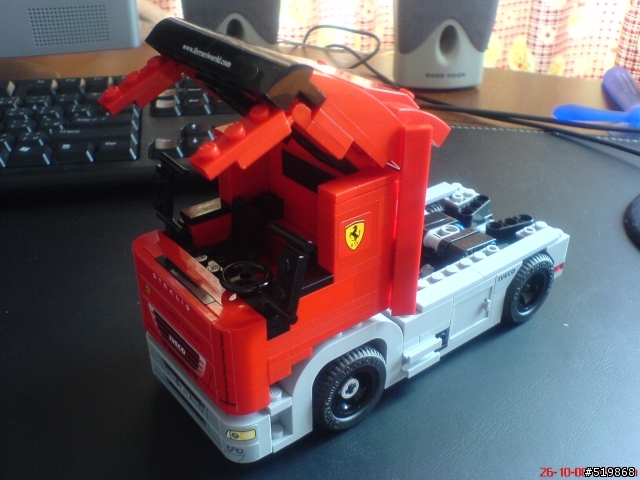 [LEGO開箱分享]SCUDERIA FERRARI TRUCK