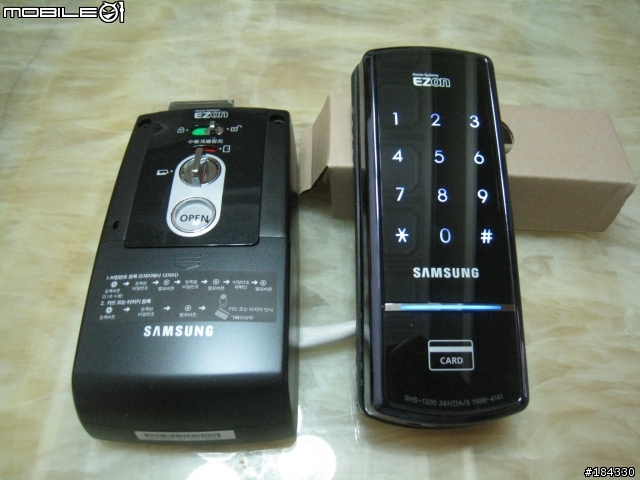 <開箱分享> Samsung 熱感應密碼鎖