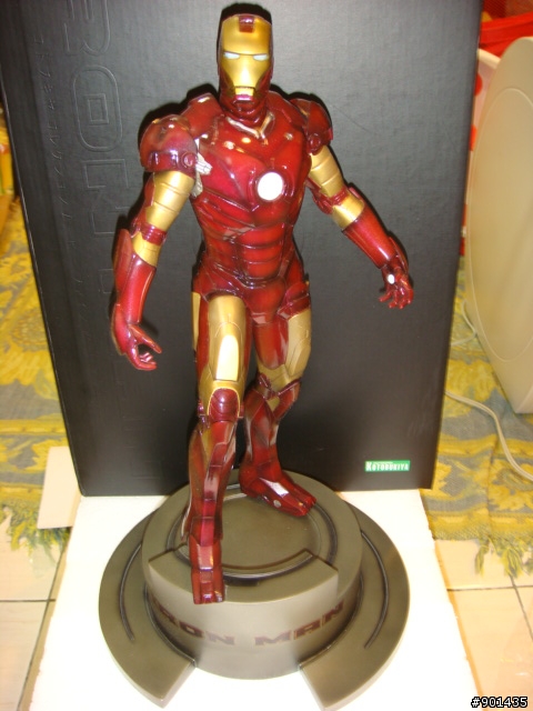 ﹝開箱文﹞鋼鐵人IRON MAN1:6附加發光機能 限定版金屬雕像 KOTOBUKIYA 壽屋出品