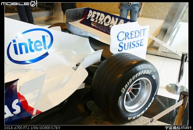 2008年9月26日至9月28日新加坡F1展示車