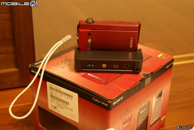 第一篇 開箱文 Sony Cyber-shot T-500
