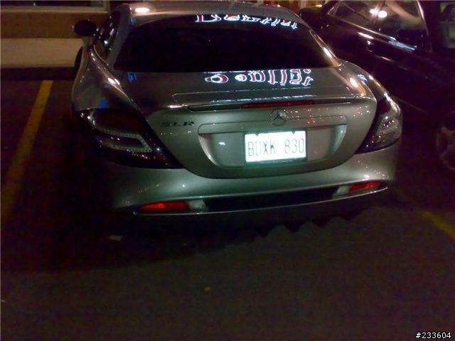 現實中見到傳説中的BENZ SLR