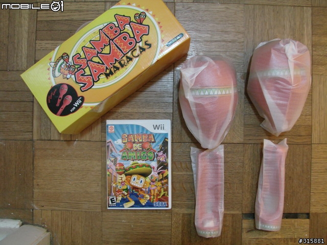 [WII]SAMBA DE AMIGO 歡樂森巴 (美版) 開箱