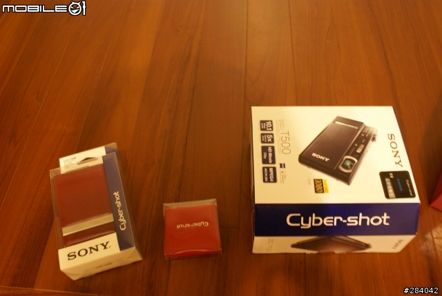 第一篇 開箱文 Sony Cyber-shot T-500