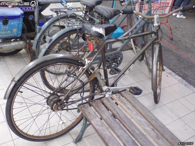特殊傳動結構的單車