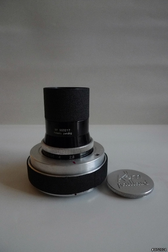 瑞士名鏡-16mm電影機鏡頭 Kern Paillard Yvar 75/2.8.