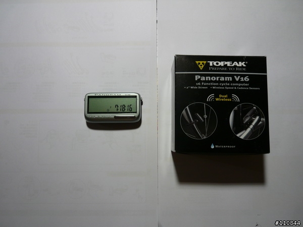 ﹝開箱文﹞Topeak panoram V16自行車碼錶+迴轉速套件