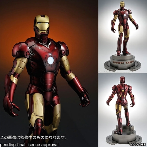 ﹝開箱文﹞鋼鐵人IRON MAN1:6附加發光機能 限定版金屬雕像 KOTOBUKIYA 壽屋出品