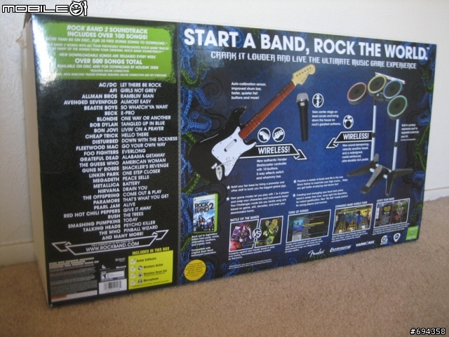 [開箱文] Rock Band 2 Special Edition Bundle