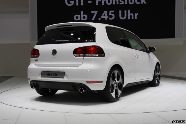2008巴黎車展 Volkswagen VI GTI 現場照片