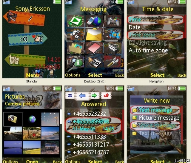 喜歡魔物獵人的請進(240X320)~~10/7 新增更新