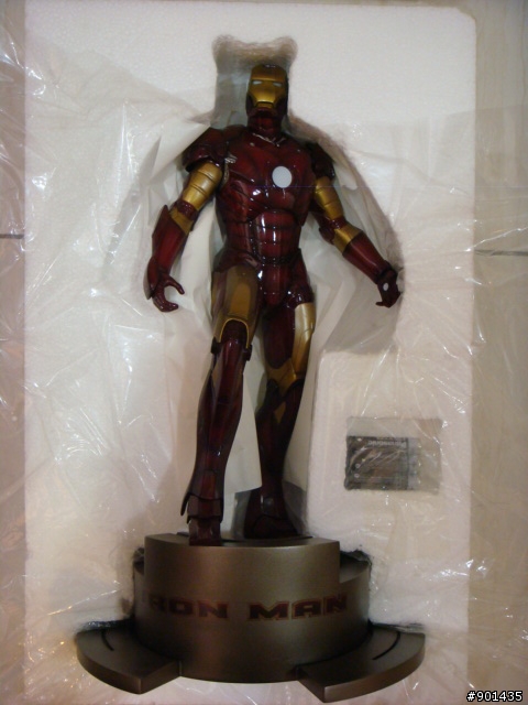 ﹝開箱文﹞鋼鐵人IRON MAN1:6附加發光機能 限定版金屬雕像 KOTOBUKIYA 壽屋出品