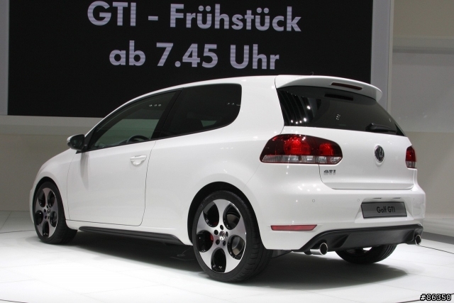 2008巴黎車展 Volkswagen VI GTI 現場照片