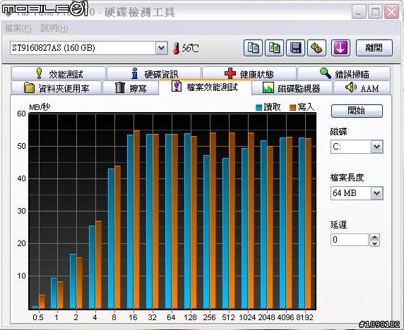 [測試]Tamidiso MLC SSD 64GB in Toshiba m100 實測