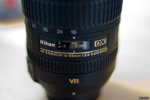 [開箱] 我的第一顆變焦Nikon 16-85mm F3.5-5.6 VR