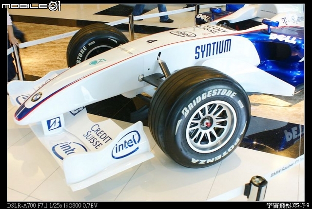 2008年9月26日至9月28日新加坡F1展示車