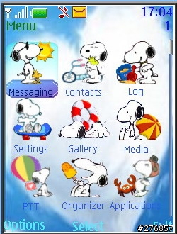 [原創][S40 240*320]主題"Snoopy"附上動態桌布哦...(第三篇)