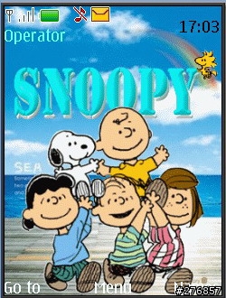 [原創][S40 240*320]主題"Snoopy"附上動態桌布哦...(第三篇)