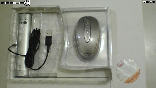 [簡易開箱] NB-57D 無線 battery free 滑鼠