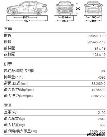 台北驚艷白色X6 5.0i
