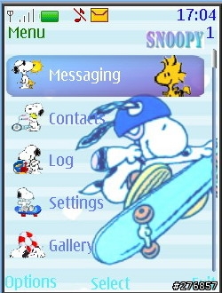 [原創][S40 240*320]主題"Snoopy"附上動態桌布哦...(第三篇)