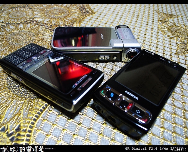[經典亂拍]N93i、N95-8G、K800i My best choice? Your best choice?