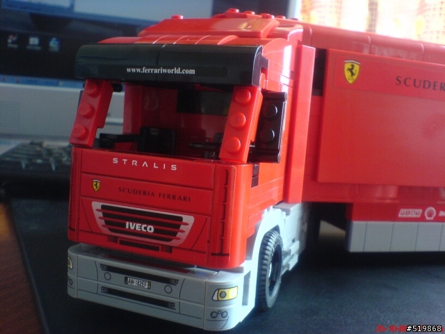 [LEGO開箱分享]SCUDERIA FERRARI TRUCK