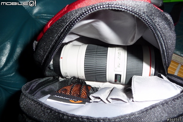 分享-Lowepro Fastpack 100 內部空間